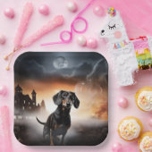 ダシュントハロウィーン怖い ペーパープレート (パーティー)