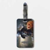 ダシュントハロウィーン怖い ラゲッジタグ (裏面縦)