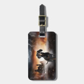 ダシュントハロウィーン怖い ラゲッジタグ (正面縦)