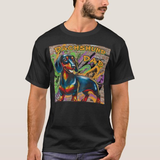 ダシュントパパグラフィティ:ロングドッグスクワッド Tシャツ (正面)