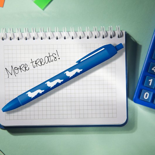 ダシュントパパ用ロングヘアダシュンドペン 黒ボールペン