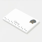 ダシュントパーソナライズされたソーセージ犬のポストイット ポストイット (アングル)