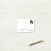 ダシュントパーソナライズされたソーセージ犬のポストイット ポストイット (デスク上)