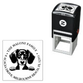 ダシュントパーソナライズされたテーマ セルフインキングスタンプ (インサイチュ)