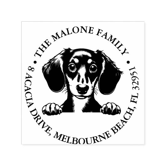 ダシュントパーソナライズされたテーマ セルフインキングスタンプ (デザイン)