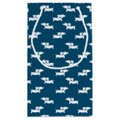 ダシュントパーティーウィーナードッグ抱き枕 スモールペーパーバッグ (裏面)