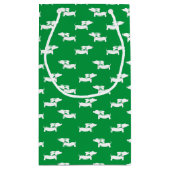 ダシュントパーティーウィーナードッグ抱き枕 スモールペーパーバッグ (裏面)