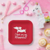 ダシュントパーティーレッド考え「君は気力がある」 ペーパープレート (パーティー)