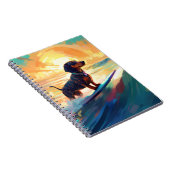 ダシュントビーチサーフィン絵画ズ ノートブック (右側)