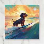 ダシュントビーチサーフィン絵画ズ フェイバータグ (裏面)