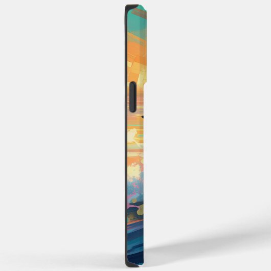 ダシュントビーチサーフィン絵画ズ Case-Mate iPhoneケース (裏面 / 右)