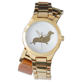 ダシュントフェイクグリッター |犬の恋人アイコン 腕時計