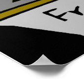 ダシュントフランスのクォーターストリートカー ポスター (角)