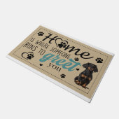 ダシュントホーム走は誰かが挨拶する場所 ドアマット (アングル)