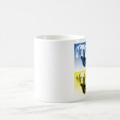 ダシュントポップ・アートのアート コーヒーマグカップ (中央)