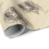 ダシュントポートレート ラッピングペーパー (ロールコーナー)