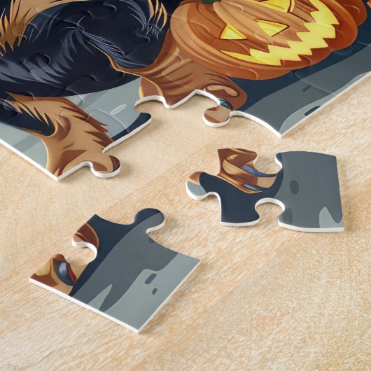 ダシュント不気味ハロウィーン ジグソーパズル (側面)