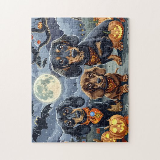 ダシュント不気味ハロウィーン ジグソーパズル (縦)