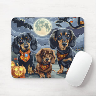 ダシュント不気味ハロウィーン マウスパッド