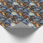 ダシュント不気味ハロウィーン ラッピングペーパー (角)