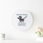 ダシュント個人ストーカー ラージ壁時計 (ホーム)