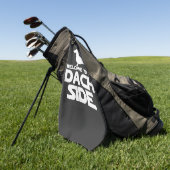 ダシュント側へようこそ ゴルフタオル (グリーン)