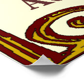 ダシュント公用犬サイン ポスター (角)