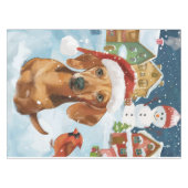 ダシュント冬ワンダーランドクリスマスジョイ テーブルクロス (正面(横))