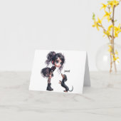 ダシュント勇気付けられるカード カード (黄色い花)