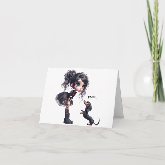 ダシュント勇気付けられるカード カード (正面)