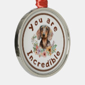 ダシュント君は信じられない メタルオーナメント (右)