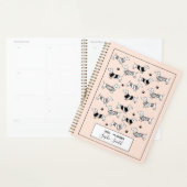 ダシュント図解入りの、写真付きの愛犬家2025プランナー プランナー手帳 (ディスプレー)