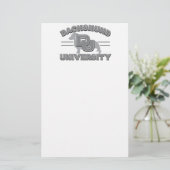 ダシュント大学 便箋 (スタンド正面)