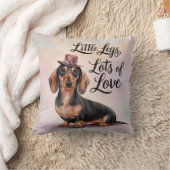 ダシュント小さな脚たくさんの愛 クッション (ブランケット)