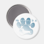 ダシュント山犬マグネット マグネット (正面/裏面)