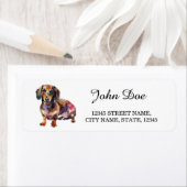 ダシュント差出人住所 ラベル (インサイチュ)