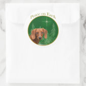 ダシュント平和オン・アース – ステッカー (バッグ)