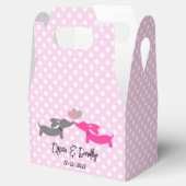 ダシュント愛の結婚キスのパーソナライズ フェイバーボックス (オープン)