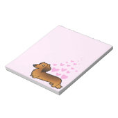 ダシュント愛(ロングヘア) ノートパッド (回転)