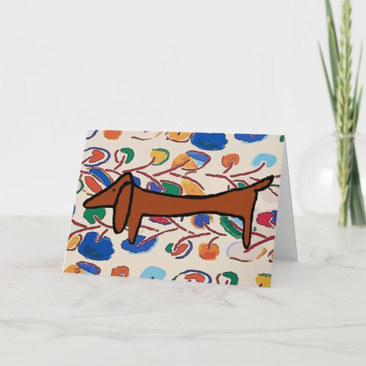 ダシュント挨拶 シーズンカード (正面)