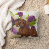 ダシュント春フローラ枕 クッション (ブランケット)