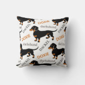 ダシュント模様 クッション (正面)