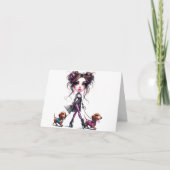 ダシュント母の日 カード (正面)