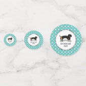 ダシュント母(Sブラック&タン)かわいい犬の母 コンフェッティ (正面)