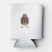 ダシュント海賊旗スカルCr 缶クーラー (正面)