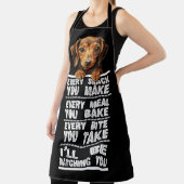 ダシュント犬あなたが作るすべてのスナック エプロン (インサイチュ)