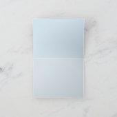 ダシュント犬と木とハートサンキューカード サンキューカード (内部)