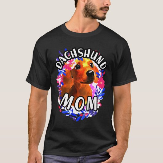 ダシュント犬のオーナー Tシャツ (正面)