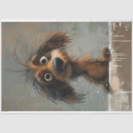 ダシュント犬の切り離し 薄葉紙