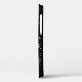 ダシュント犬の醜いクリスマスシャツドキシーラバーウォム Case-Mate iPhoneケース (裏面 / 左)